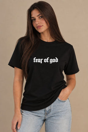 Camiseta Regular Fit GOD HEAVY™ - Fear of God