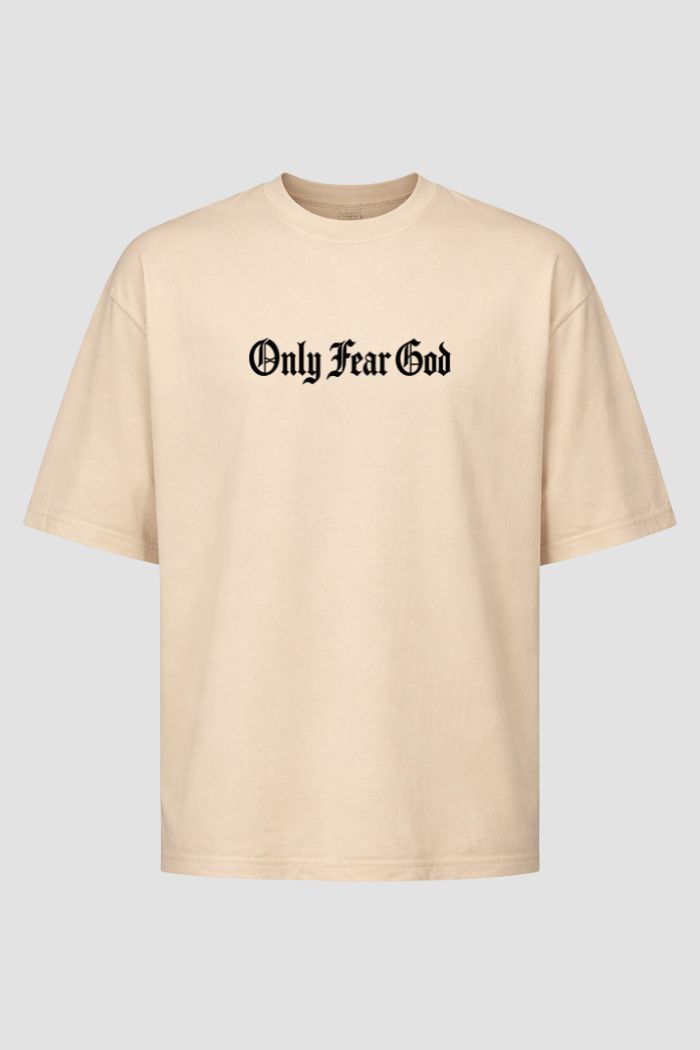 Oversized GOD HEAVY™ - Only Fear God Minimal