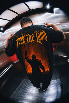 Camiseta oversized GODTIER estampa Guerreiro — foto 2