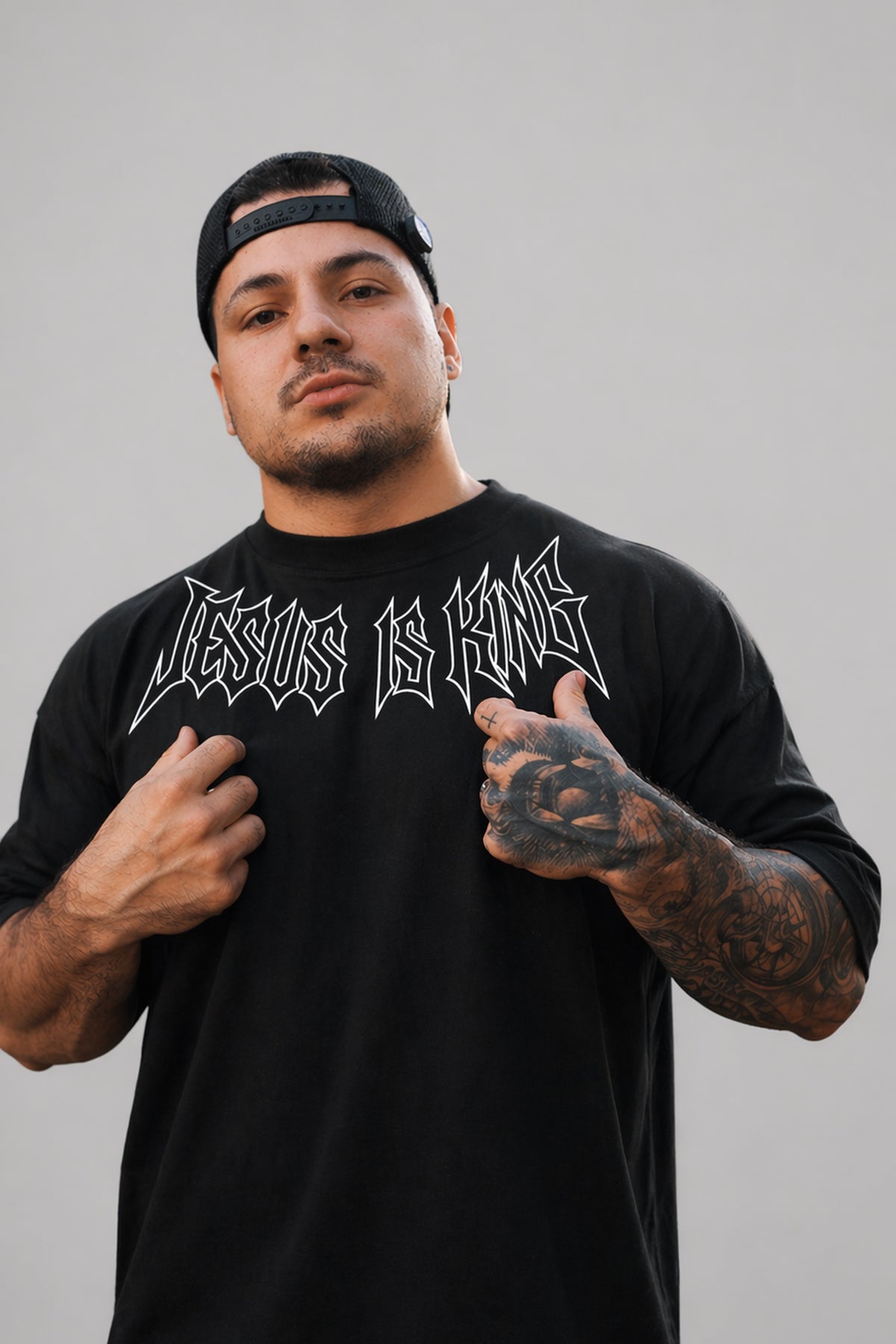 Oversized - Jesus is King Escrita