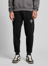 Calça Moletom GodTier - Cruz Masculino God Tier P Preto 