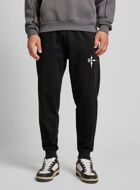 Calça Moletom GodTier - Cruz Masculino God Tier P Preto 