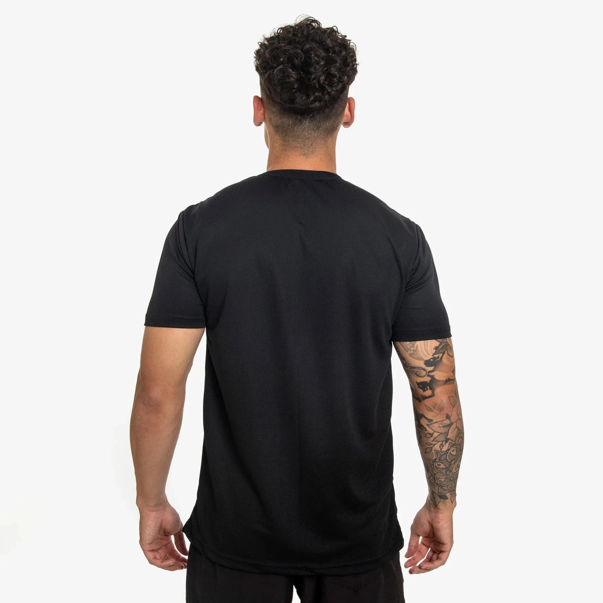 Kit 6 Camisetas Pretas de Treino Dry Fit [046] - Kit 3 Camisetas Pretas de Treino Dry Fit GodTier 
