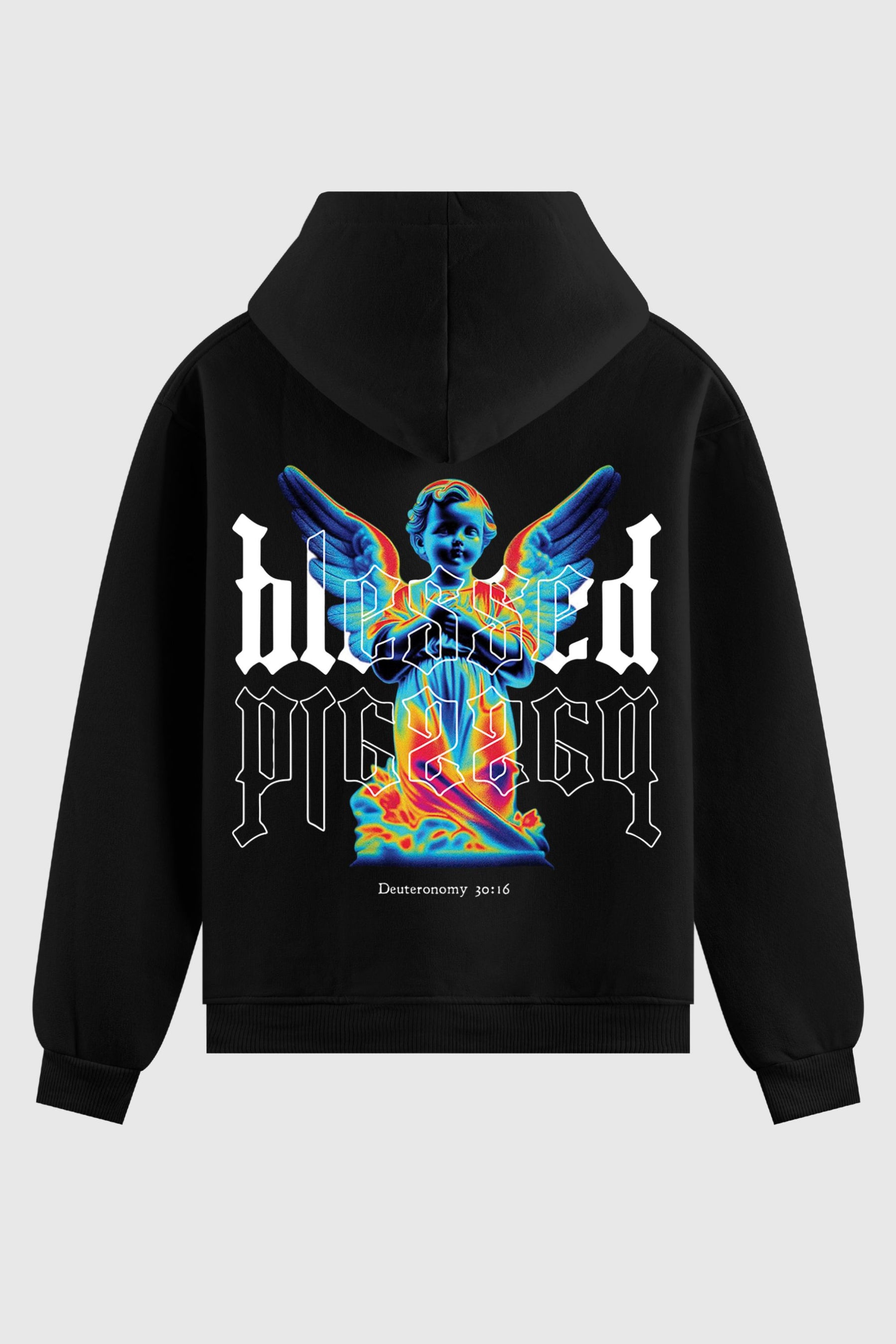 Moletom - Blessed God Tier P Preta 