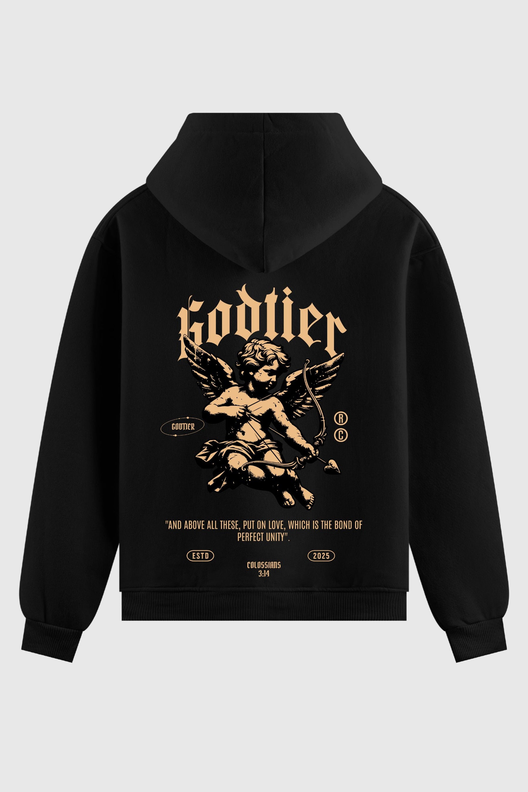 Moletom Cupido God Tier P Preto 