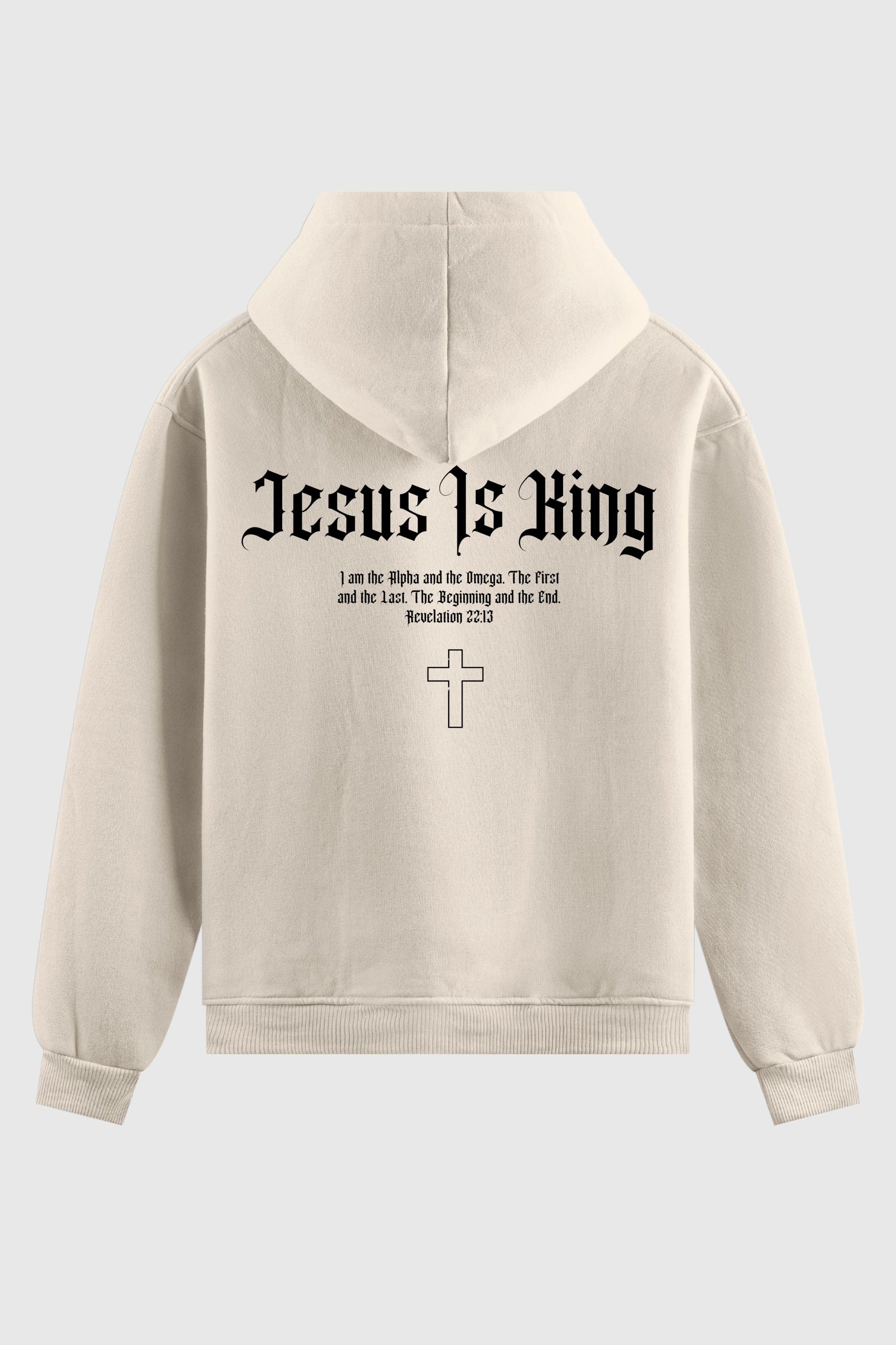 Moletom - Jesus is King God Tier P Branco 