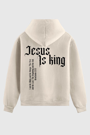 Moletom - Jesus is King God Tier P Branco 