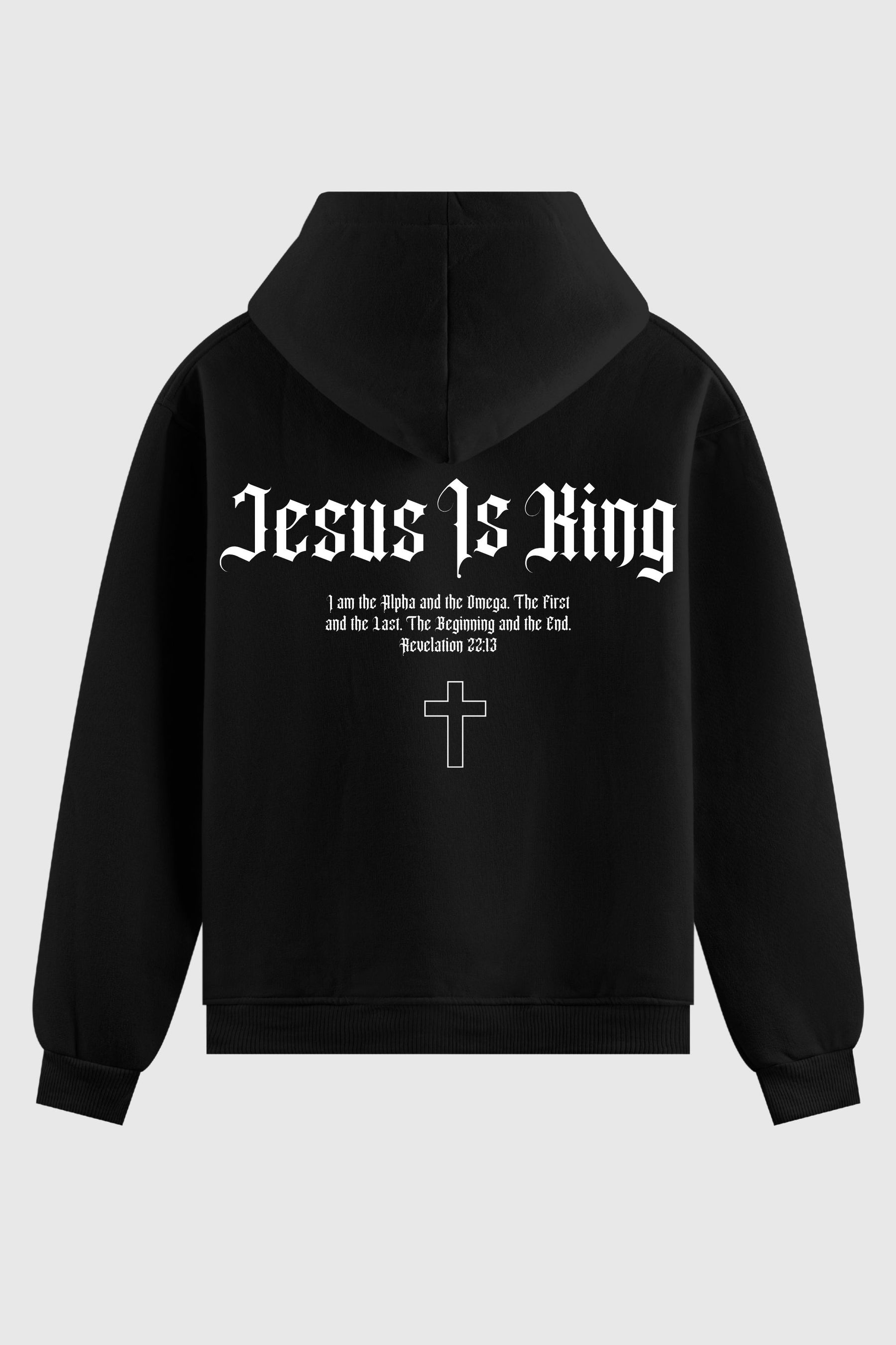 Moletom - Jesus is King God Tier P Preto 
