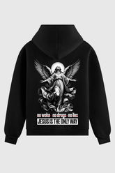 Moletom - Jesus Is the Only Way God Tier P Preto 