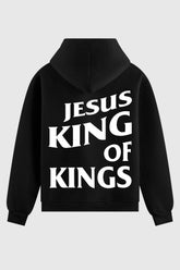 Moletom - Jesus King of Kings God Tier P Preto 