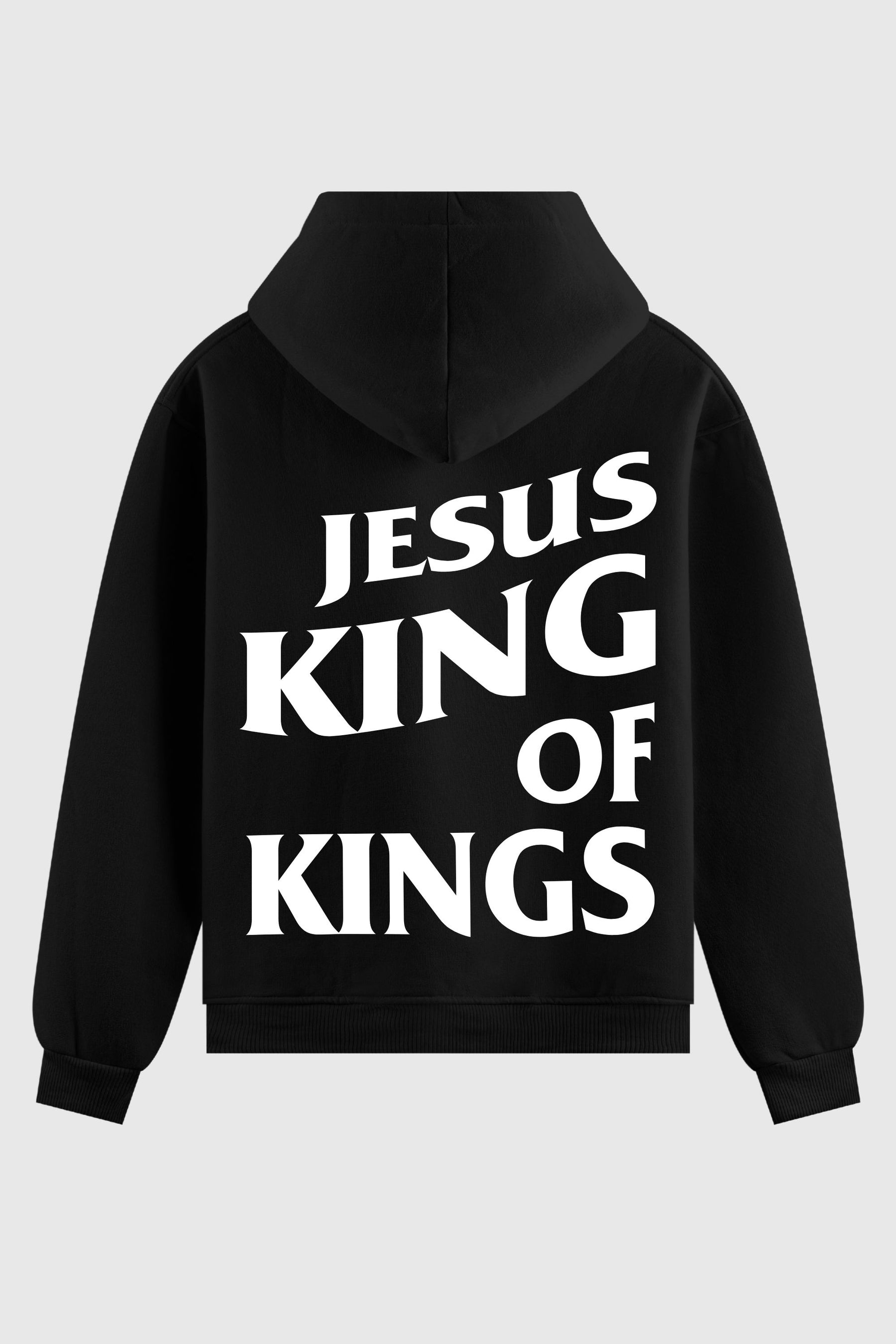Moletom - Jesus King of Kings God Tier P Preto 