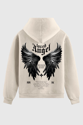 Moletom - Loved Angel God Tier P Branco 