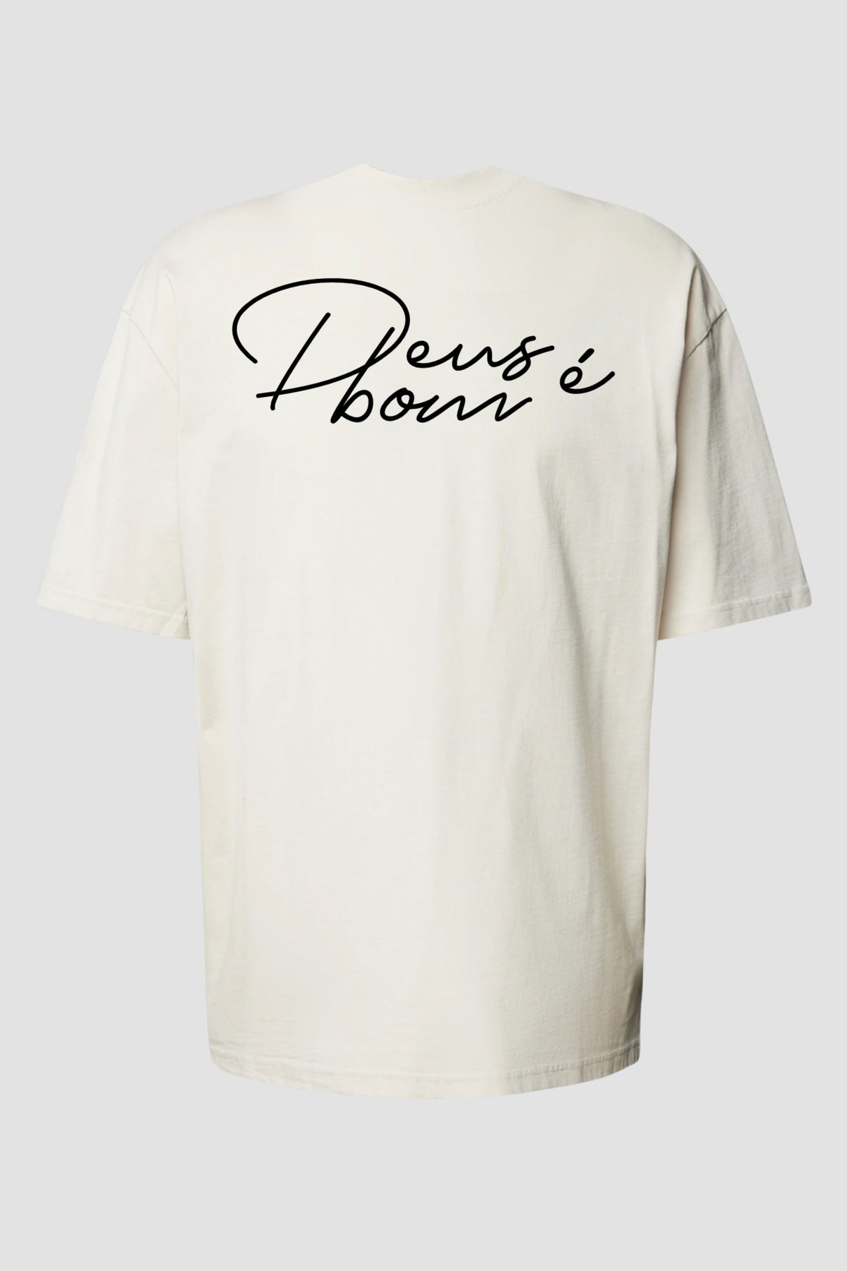 Oversized - Deus é Bom Minimalista [072] Oversized - Deus é Bom Minimalista GodTier P Off-White Masculino