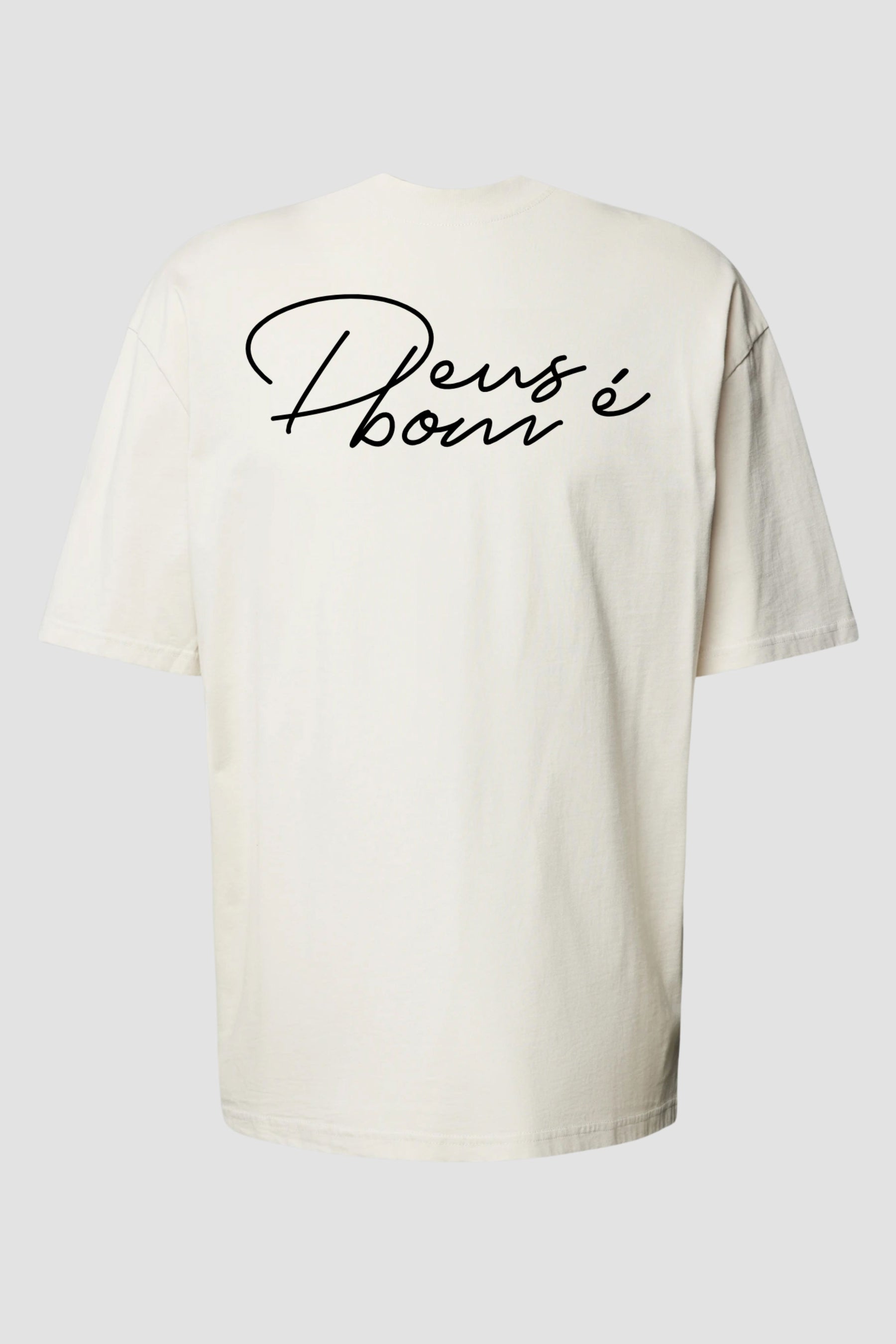 Oversized - Deus é Bom Minimalista [072] Oversized - Deus é Bom Minimalista GodTier P Off-White Masculino