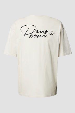 Oversized - Deus é Bom Minimalista [072] Oversized - Deus é Bom Minimalista GodTier P Off-White Masculino
