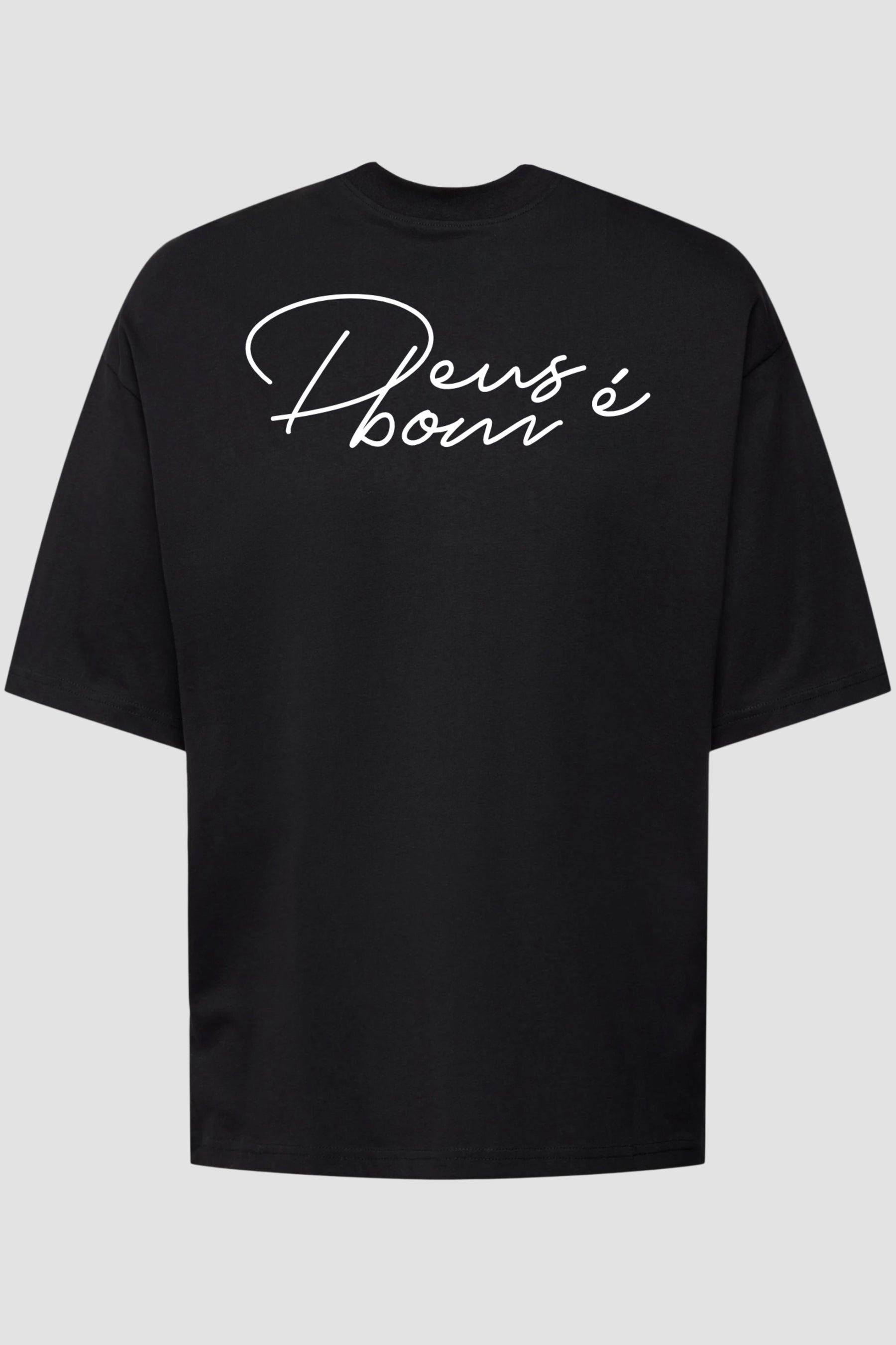 Oversized - Deus é Bom Minimalista [072] Oversized - Deus é Bom Minimalista GodTier P Preto Masculino