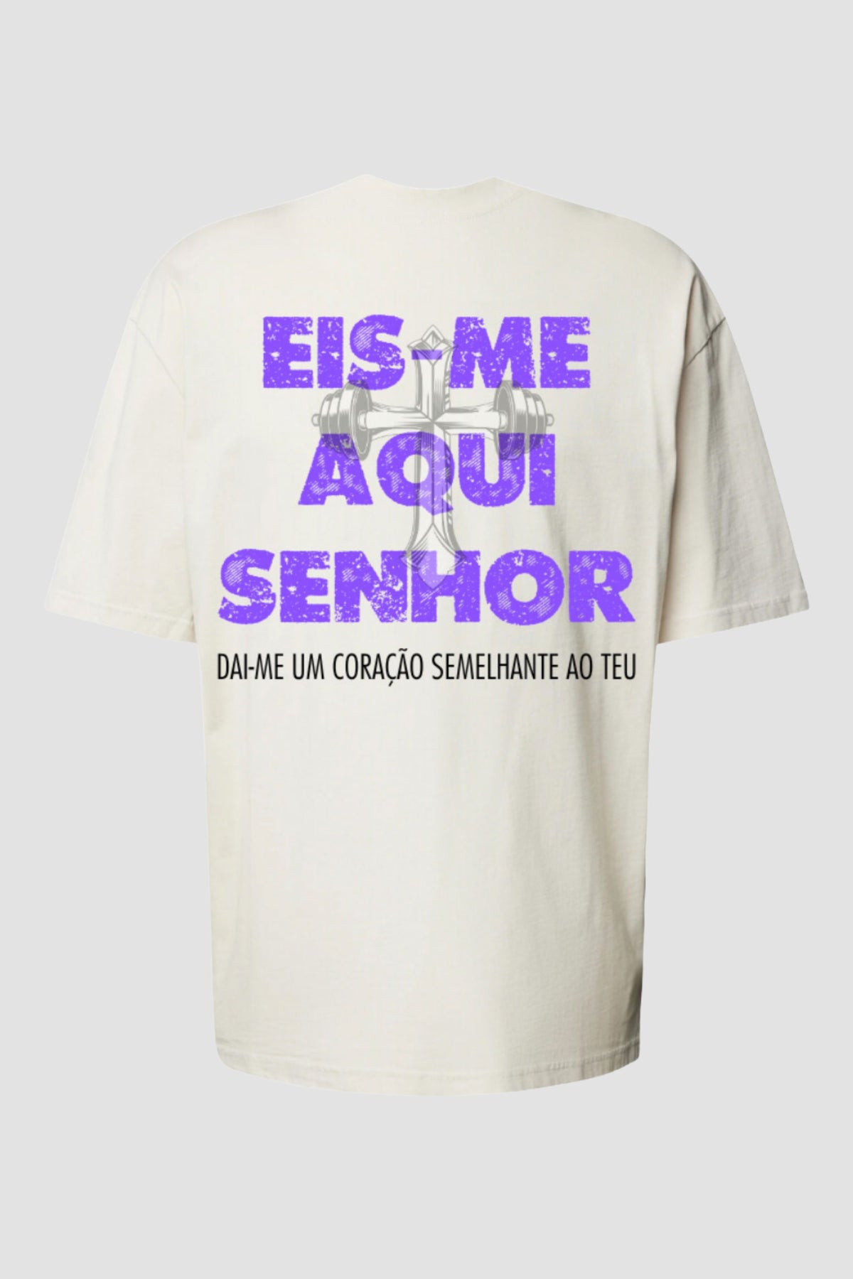 Oversized - Eis-me Aqui Senhor God Tier P Off-White Masculino