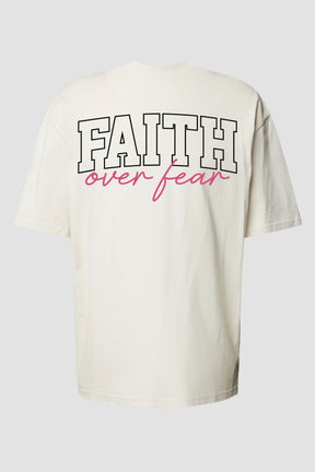 Oversized - Faith Over Fear [071] Oversized - Faith Over Fear GodTier P Off-White Masculino
