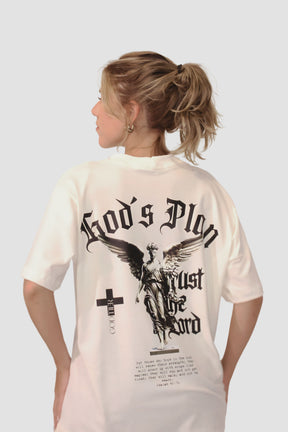 Oversized - God's Plan [003] - Camiseta Oversized - G.O.A.T (God Over All Things) God Tier 