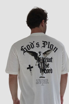 Oversized - God's Plan [003] - Camiseta Oversized - G.O.A.T (God Over All Things) God Tier 