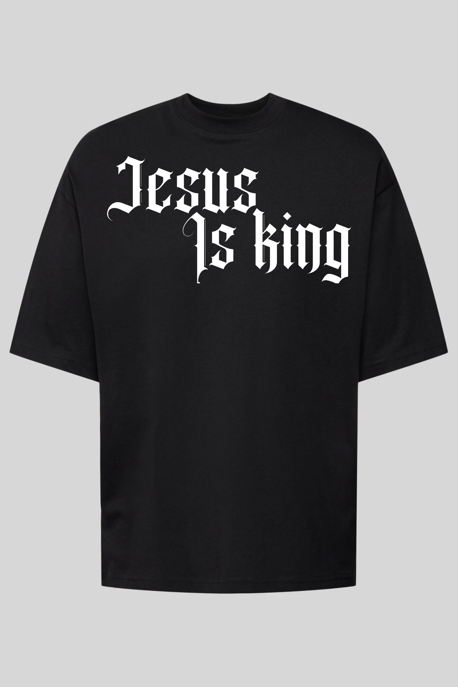 Oversized - Jesus Is King [015] - Oversized - Jesus Is King God Tier P Preto Masculino