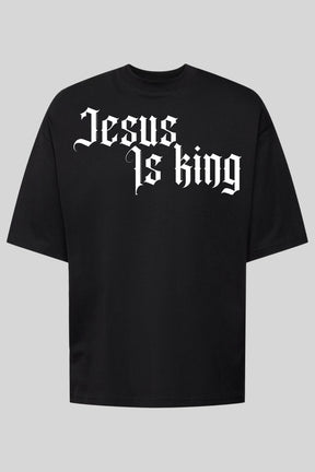 Oversized - Jesus Is King [015] - Oversized - Jesus Is King God Tier P Preto Masculino