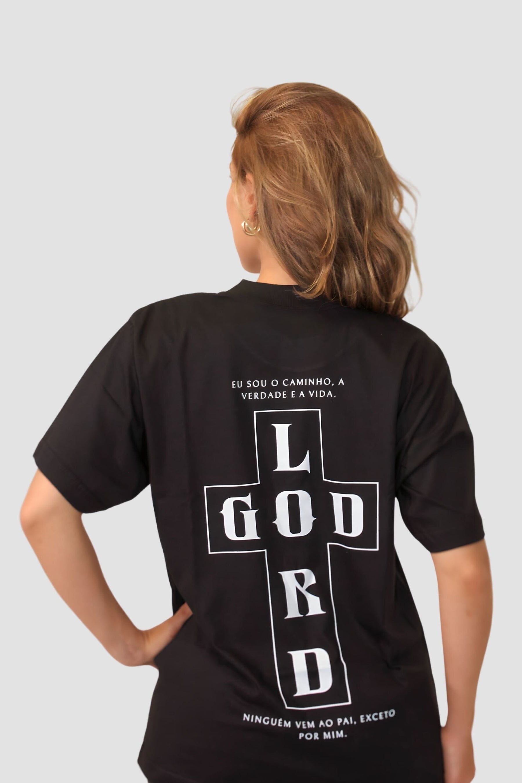 Oversized - Lord/God [003] - Camiseta Oversized - G.O.A.T (God Over All Things) God Tier 