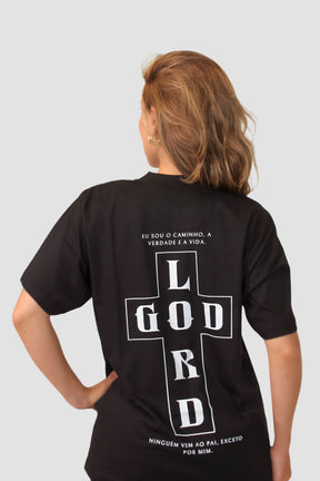 Oversized - Lord/God [003] - Camiseta Oversized - G.O.A.T (God Over All Things) God Tier 
