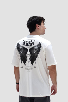 Oversized - Loved Angel [003] - Camiseta Oversized - G.O.A.T (God Over All Things) God Tier 