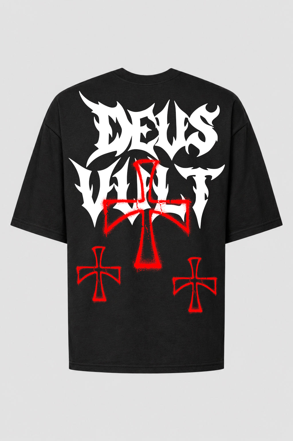 Oversized GOD HEAVY™ - Deus Vult Cruz Templaria