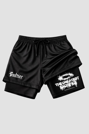 SHORTS DRY-FIT COMPRESSÃO 2 EM 1 - The Greatest (com bolso interno)